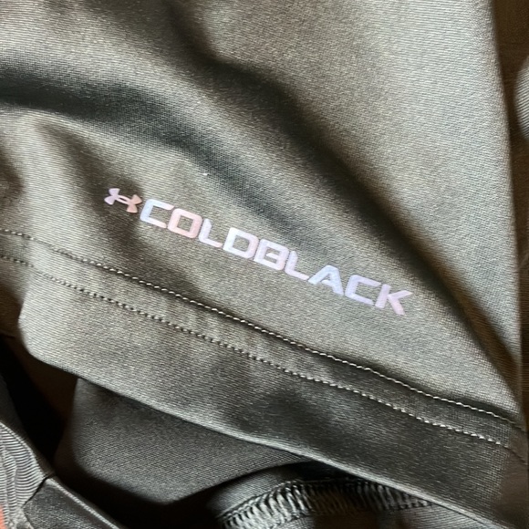 Men’s Green Under Armor Heat Gear Polo Short Sleeve Tee, Size XL - Picture 3 of 6